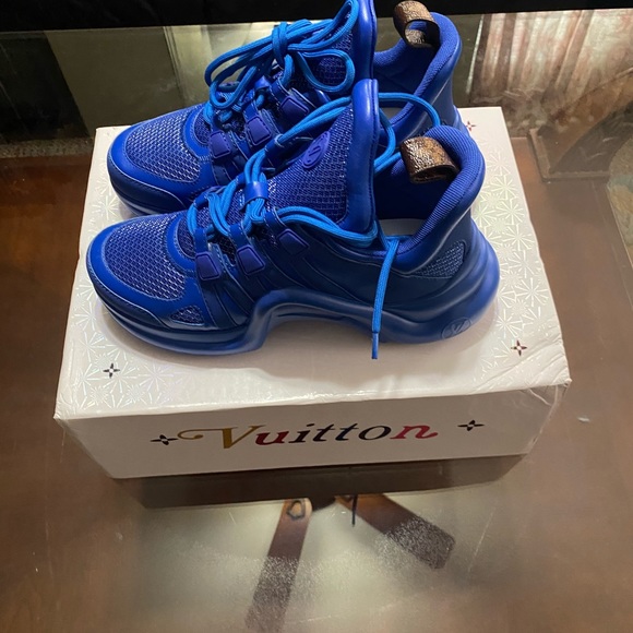 Louis Vuitton Arclight Trainer Blue sneaker - Picture 4 of 6